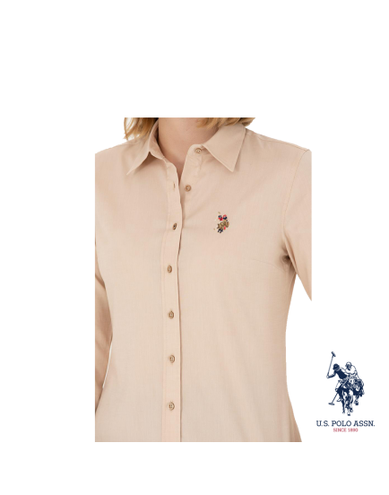 USPA classic polo Beige shirt
