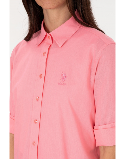 US Polo pink shirt