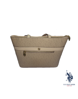 Women's Beige Handbag