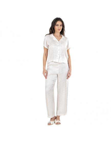 Bridal White satin Pyjamas