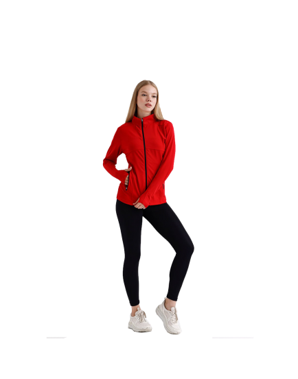   Track suit red & black