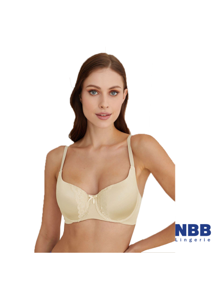 NBB Beige Bra with dantelle Cup B C