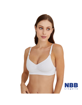 NBB sports white corset with removable straps
