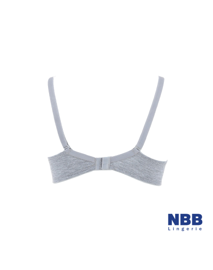 NBB bra cotton grey color cup (B)