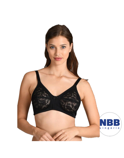 NBB Black Regular Bra dantelle