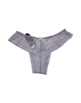 grey lace underwear low waist