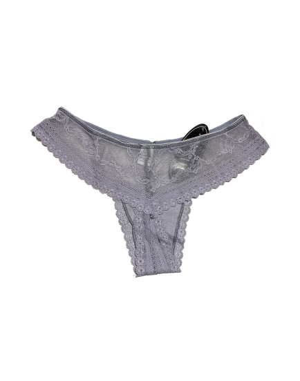 grey lace underwear low waist