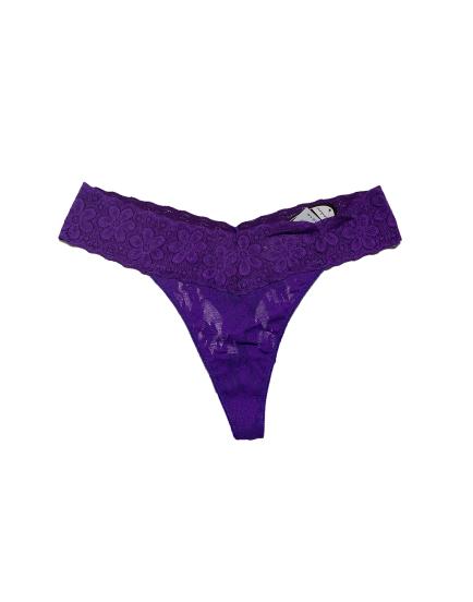 Lilac chiffon low waist panty