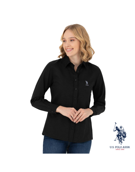 US Polo black basic shirt