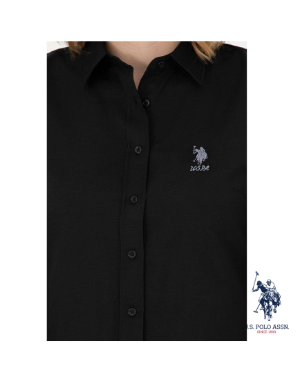 US Polo black basic shirt
